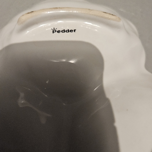 OLD VINTAGE RARE PEDDER PORCELAIN CERAMIC DRY FRUIT TRAY - Picture 4 of 5